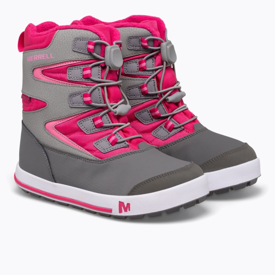 Bota Merrell Snow Bank 3.0 Para Niños Pequeños Gris-baya - Imagen 2