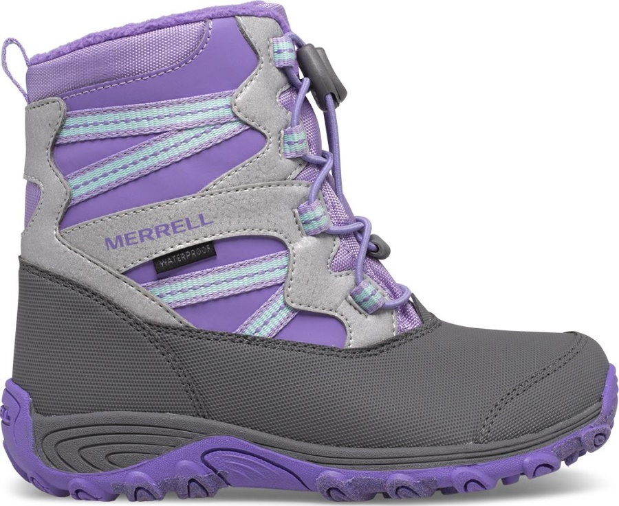 botas_de_nieve_merrell_outback_para_ninos_grandes_violeta_plata.jpg Botas De Nieve Merrell Outback Para Niños Grandes Violeta-plata - Imagen 1