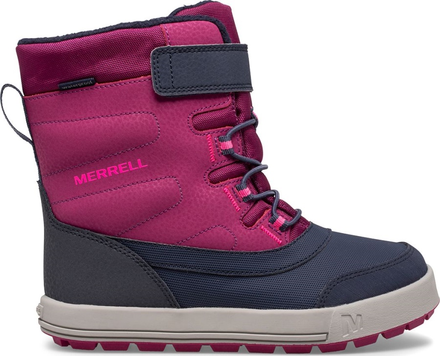 botas_impermeables_para_ninos_grandes_merrell_snow_storm_berry_navy.jpg Botas Impermeables Para Niños Grandes Merrell Snow Storm Berry-navy - Imagen 1