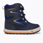 Botas Merrell Snow Bank 3.0 Para Niños Pequeños Azul Marino-cobalto-naranja