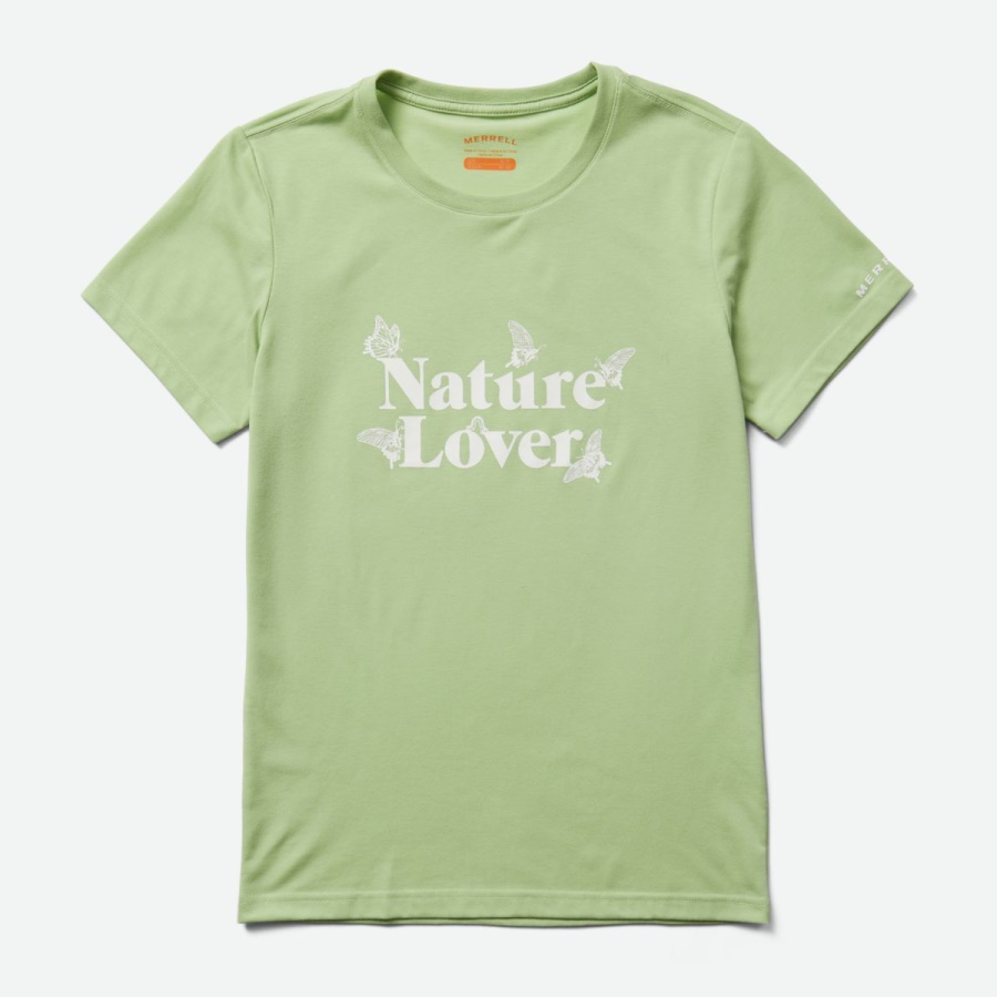camiseta_mujer_merrell_nature_lover_verde_espuma.jpg Camiseta Mujer Merrell Nature Lover Verde Espuma - Imagen 1