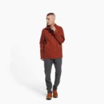 Chaqueta De Lluvia Susurro Merrell Hombre Ladrillo - Imagen 6
