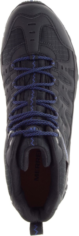 Merrell Accentor Sport Mid Gore-Tex Para Hombre, Color Negro Y Sodalita - Imagen 4