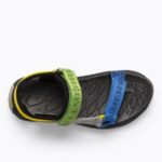 Merrell Big Kid's Kahuna Web Sandalia Negro-multi - Imagen 6