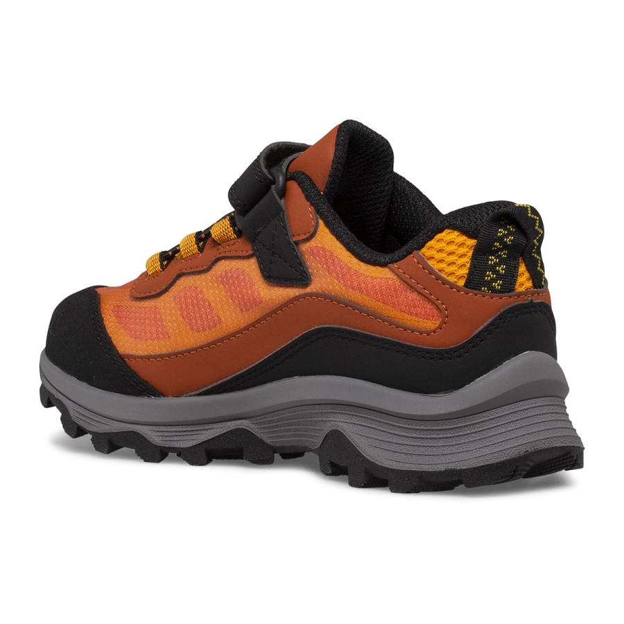 Merrell Big Kid's Moab Speed Low A/c Impermeable Naranja-negro - Imagen 3