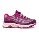 Merrell Big Kid's Moab Speed Low Impermeable Gris-baya