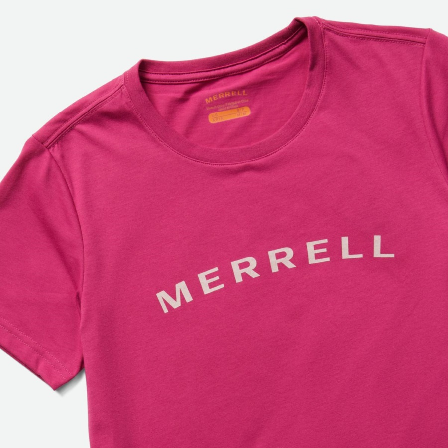 Merrell Camiseta De Manga Corta Con Estampado De Letras Para Mujer Cactus Flower - Imagen 2