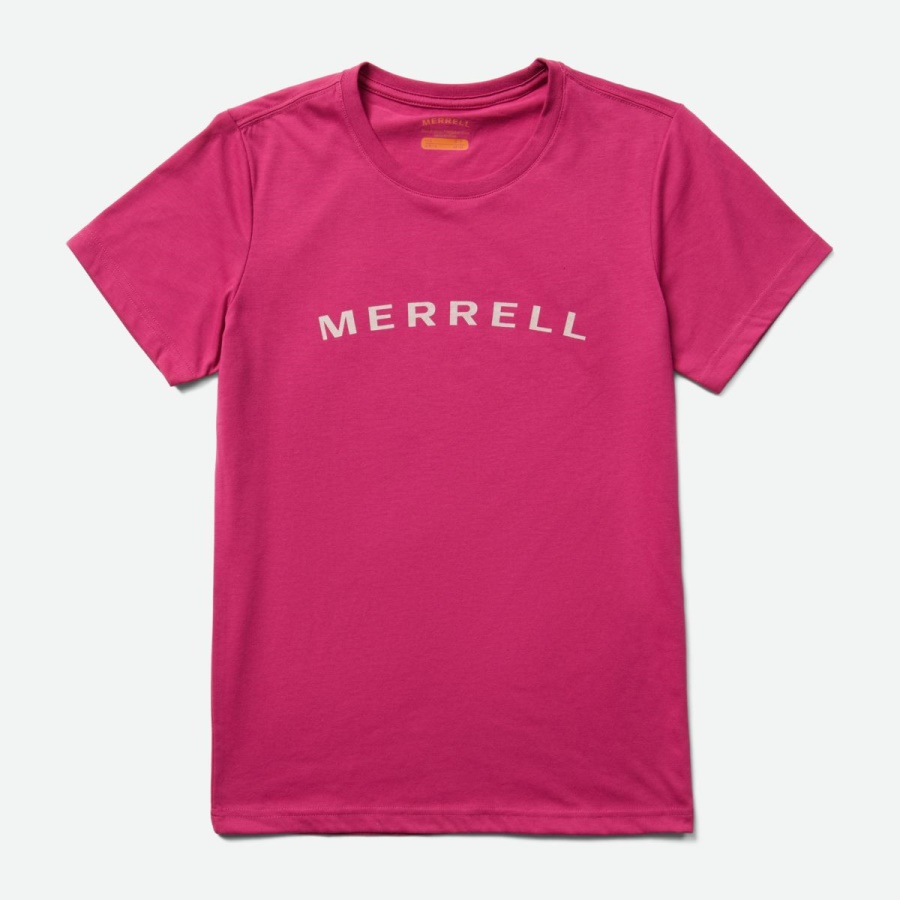 Merrell Camiseta De Manga Corta Con Estampado De Letras Para Mujer Cactus Flower - Imagen 1