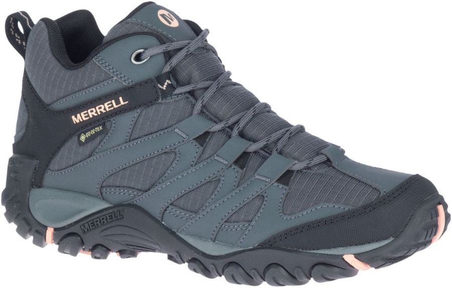 Merrell Claypool Sport Mid Gore-tex Mujer Gris-melocotón - Imagen 2