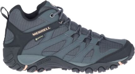 Merrell Claypool Sport Mid Gore-tex Mujer Gris-melocotón