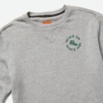 Merrell Hombre Caminata En Cuello Redondo Polar Gris Jaspeado - Imagen 2