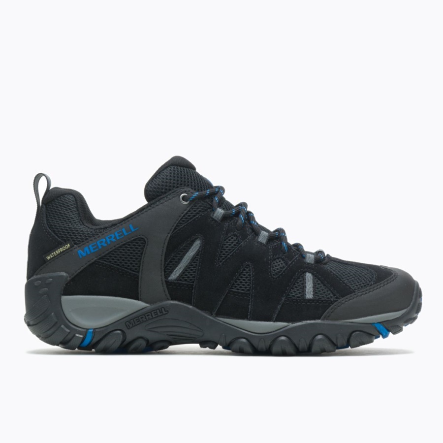 merrell_hombre_deverta_2_impermeable_negro_azul.jpg Merrell Hombre Deverta 2 Impermeable Negro-azul - Imagen 1