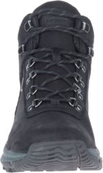 Merrell Hombre Erie Mid Cuero Impermeable Negro - Imagen 3