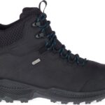 Merrell Hombre Forestbound Mid Impermeable Negro