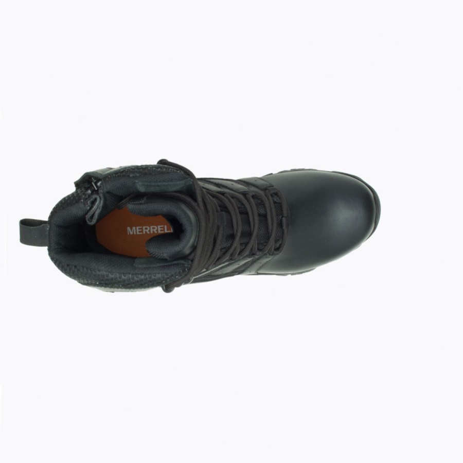 Merrell Hombre Moab 2 8" Bota Impermeable De Respuesta Táctica Negra - Imagen 3
