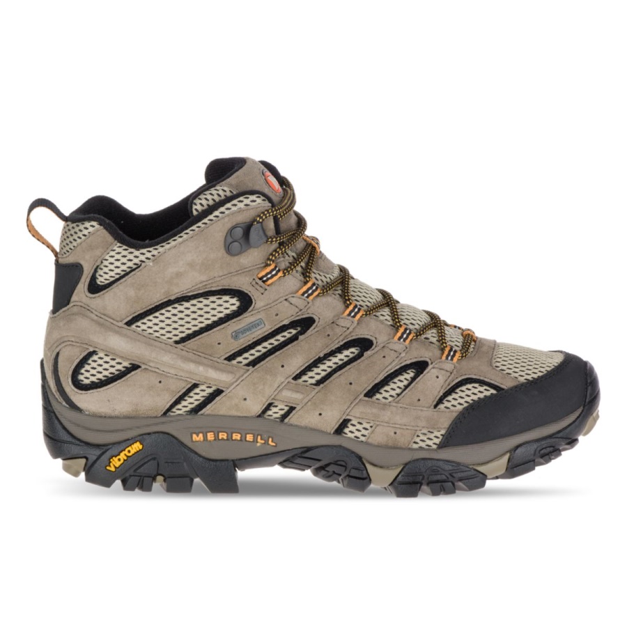 merrell_hombre_moab_2_cuero_mid_gore_tex_pecan.jpg Merrell Hombre Moab 2 Cuero Mid Gore-tex Pecan - Imagen 1