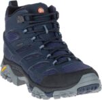 Merrell Hombre Moab 2 Mid Gore-tex Azul Marino - Imagen 5