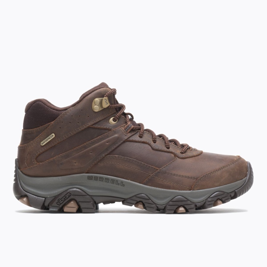 merrell_hombre_moab_adventure_3_mid_impermeable_tierra.jpg Merrell Hombre Moab Adventure 3 Mid Impermeable Tierra - Imagen 1