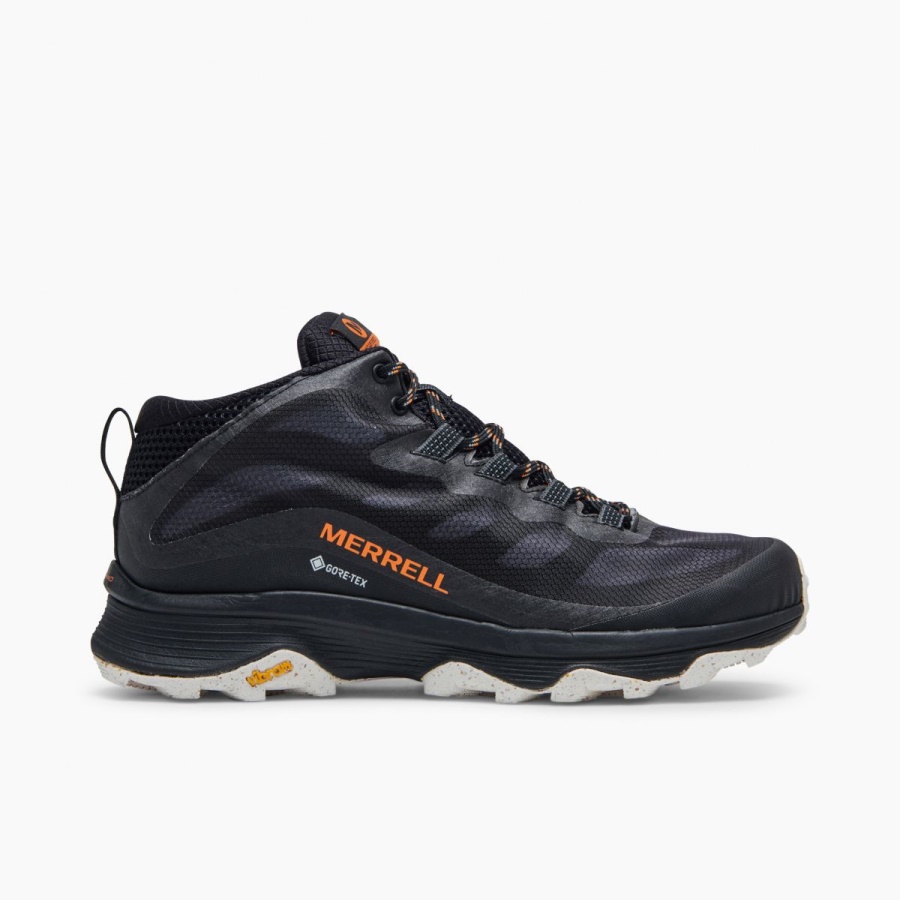 merrell_hombre_moab_speed_mid_gore_tex_negro.jpg Merrell Hombre Moab Speed Mid Gore-tex Negro - Imagen 1