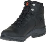Merrell Hombre Vego Mid Cuero Impermeable Negro - Imagen 7