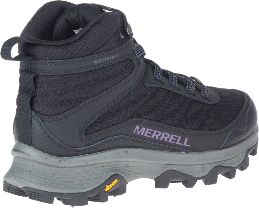 Merrell Moab Speed Thermo Mid Mujer Zapatillas Impermeables Con Tacos Negras - Imagen 6