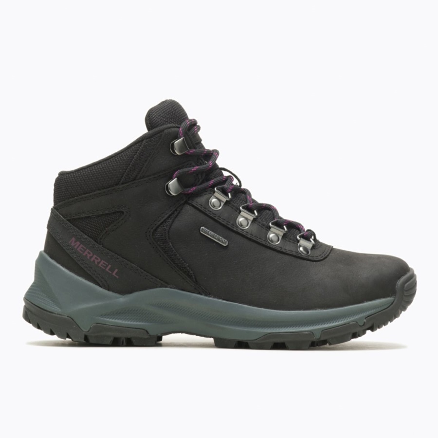 merrell_mujer_erie_mid_cuero_impermeable_negro.jpg Merrell Mujer Erie Mid Cuero Impermeable Negro - Imagen 1
