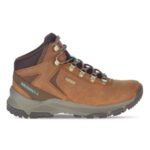 Merrell Mujer Erie Mid Cuero Toffee Impermeable
