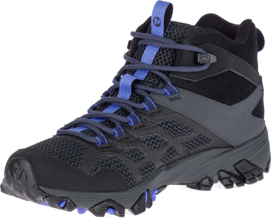 Merrell Mujer Moab Fst 2 Mid Gore-tex Negro-granito - Imagen 7