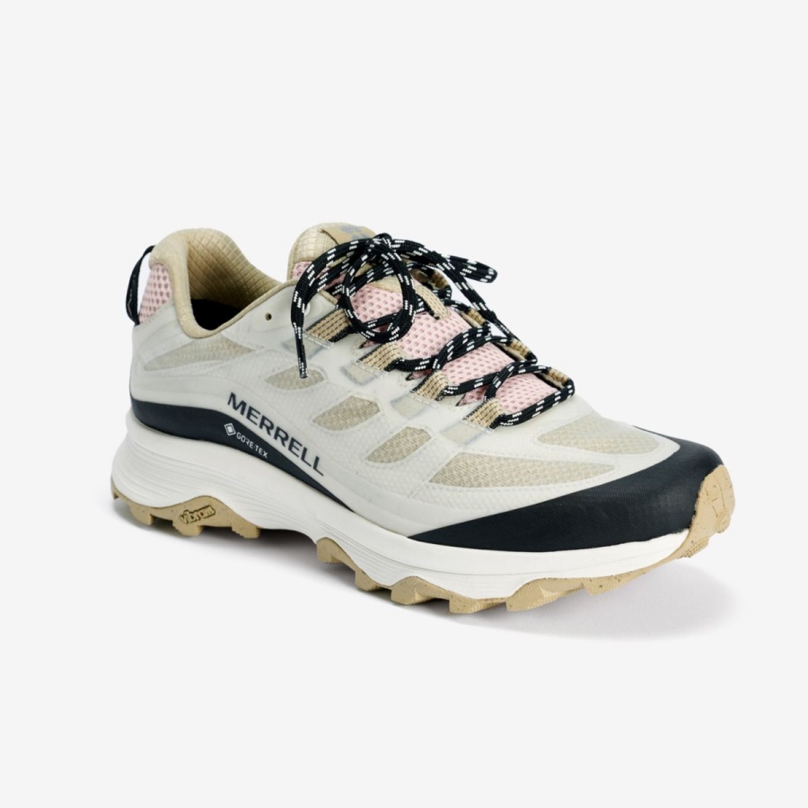 Merrell Mujer Moab Speed Gore-tex X Sweaty Betty Blanco-caqui - Imagen 3
