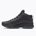 Merrell Mujer Moab Speed Mid Gore-tex Negro-asfalto - Imagen 3