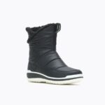 Merrell Mujer Snowcreek Sport Mid Zip Polar Impermeable Negro - Imagen 3