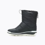 Merrell Mujer Snowcreek Sport Mid Zip Polar Impermeable Negro - Imagen 4