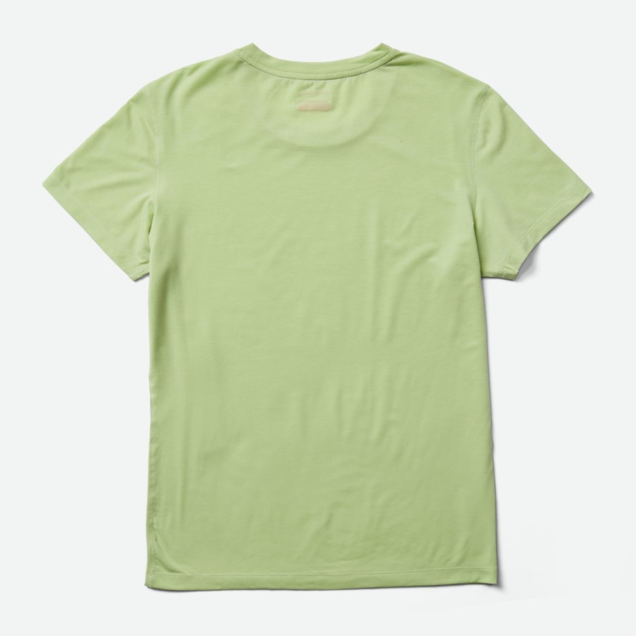 Merrell Mujer Tencel&trade; Camiseta De Manga Corta Verde Espuma - Imagen 2