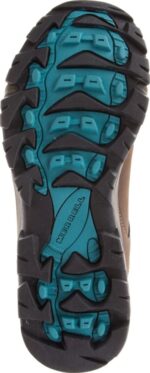 Merrell Mujer Vego Mid Cuero Impermeable Dark Earth-britanny Blue - Imagen 3