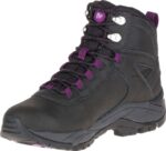 Merrell Mujer Vego Mid Cuero Impermeable Negro-gloxinia - Imagen 7