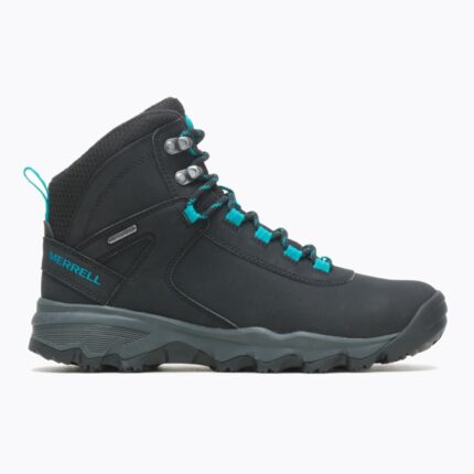 Merrell Mujer Vigo Thermo Mid Cuero Impermeable Negro-capri