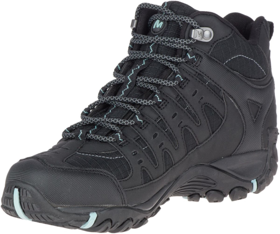 Merrell Mujeraccentor Sport Mid Gore-tex Black-aquifer - Imagen 7