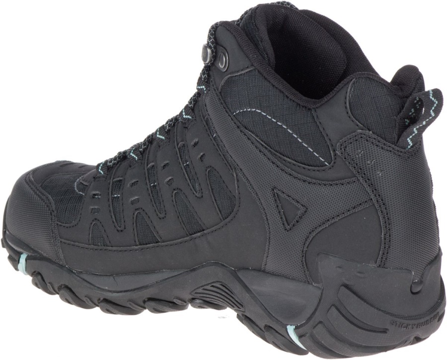 Merrell Mujeraccentor Sport Mid Gore-tex Black-aquifer - Imagen 8