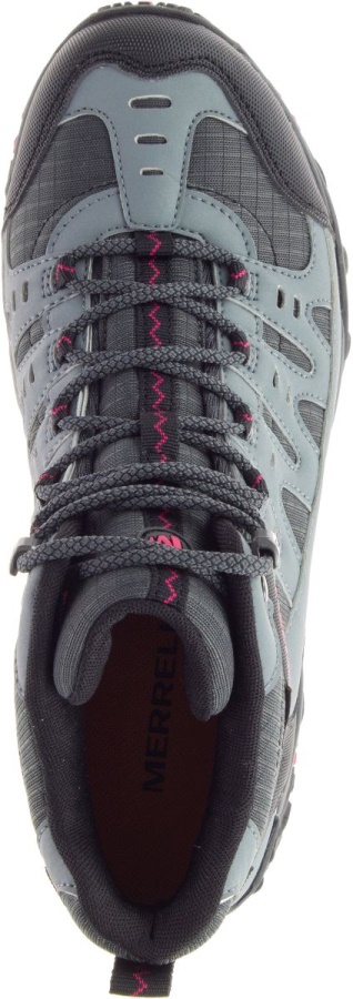 Merrell Mujeraccentor Sport Mid Gore-tex Granite-rose Rojo - Imagen 4