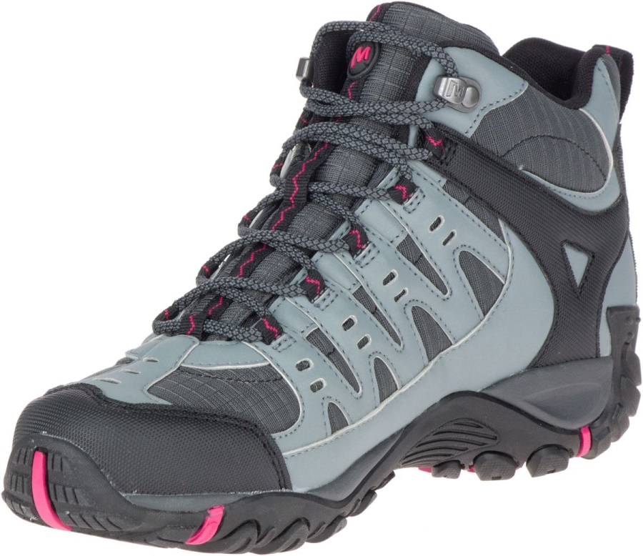 Merrell Mujeraccentor Sport Mid Gore-tex Granite-rose Rojo - Imagen 7