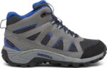 Merrell OakCreek Mid Lace Botas Impermeables Para Niños Grandes, Carbón