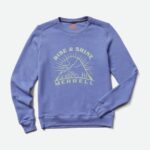 Merrell Team Outdoor - Forro Polar Con Cuello Redondo Para Mujer, Baja Azul Jaspeado