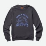 Merrell Team Outdoor - Forro Polar Con Cuello Redondo Para Mujer, Tinta India